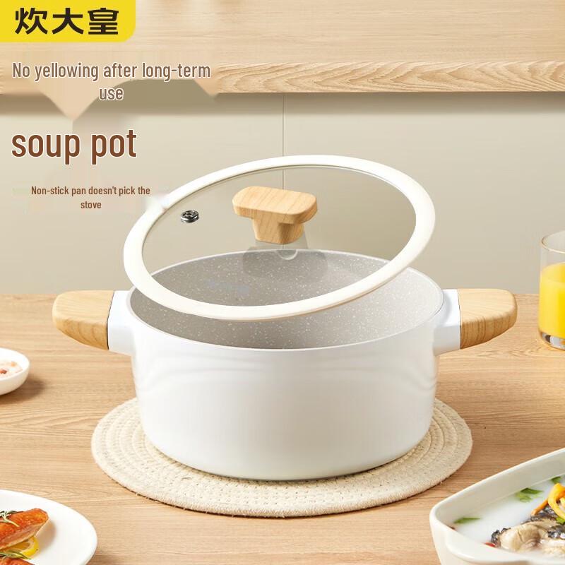 Cooker King Non-stick Soup Pot with Lid