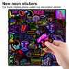 Неоновые огни DIY изысканные наклейки для ноутбука многофункциональное качество изготовления
