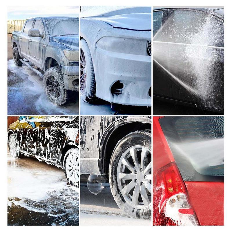 Универсальный распылитель пены для мытья автомобиля, бутылка 1 л, очиститель высокого давления, автоматическая лейка для пены для мытья автомобиля