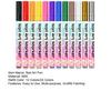 12/24Pcs Nail Art Pens Quick Nail Art Acrylic Dry 0.5MM DIY Gel Paint Markers Nail Point