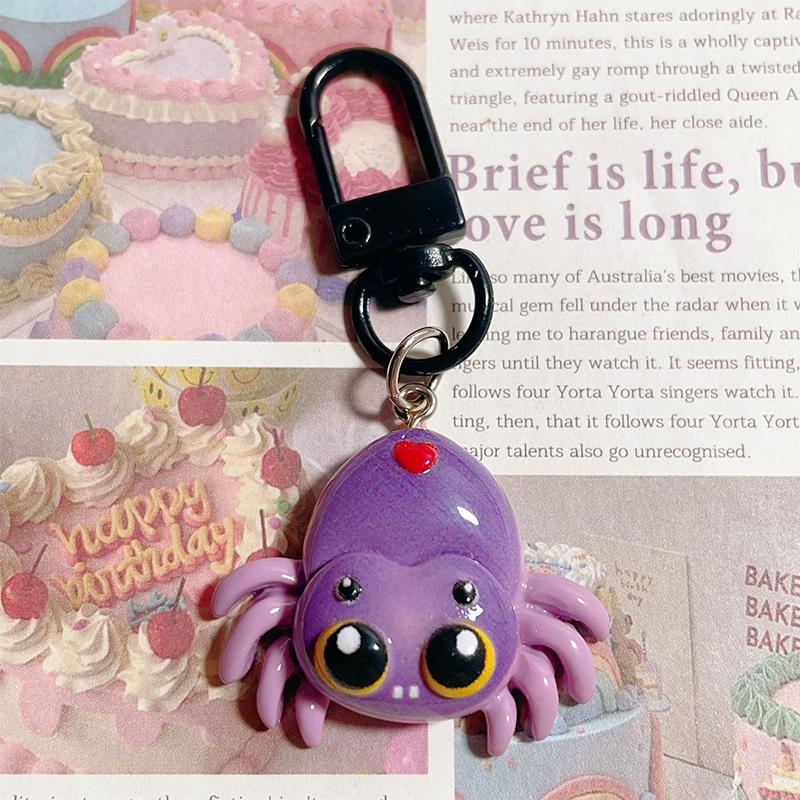 Брелок на Хэллоуин из мультфильма, милый тыквенный автомобильный брелок, сумка для наушников, подвеска, украшение, пара, друзья, подарки