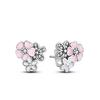 New 925 Sterling Silver Stud Earrings Cat Elephant Star Circular Stud Earring Gift Jewelry