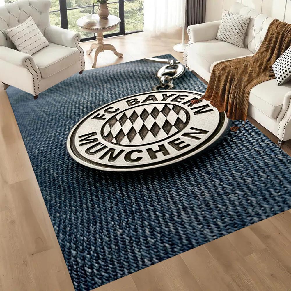 Fc Bayern Munich Floor Mat Suitable For Foyer Dining Room Kitchen Game Room Antislip Carpet Decorate Offices Best For Christmas