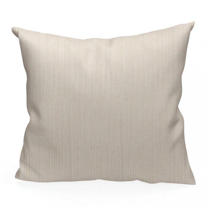 Velvet Cushion Cover 40x40 Cm VELVET Natural, by Soleil D'ocre