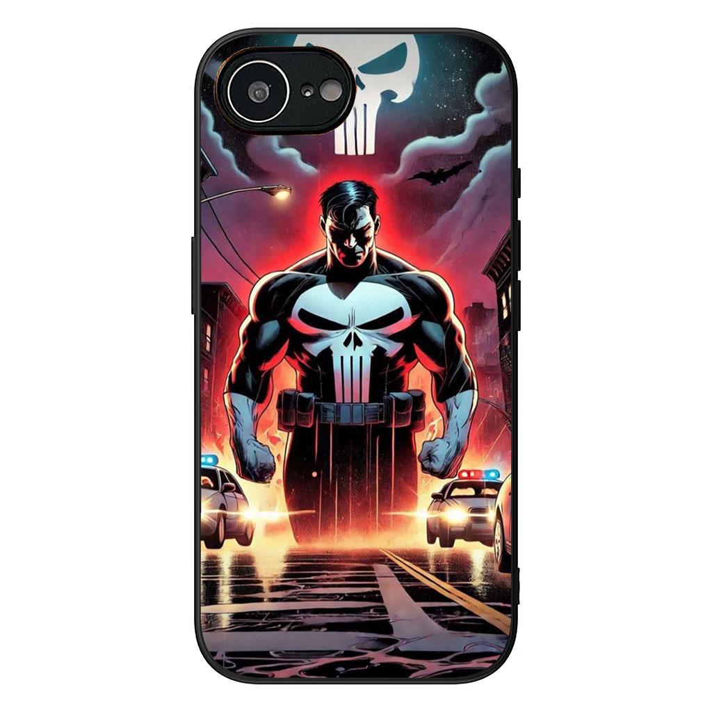 The Marvel Punisher Skull Casing Phone Cover for Samsung Galaxy A56 A26 A36 A10 A20 A30 A31 A32 A50 A51 A52 A53 A33 A12 A14 Case