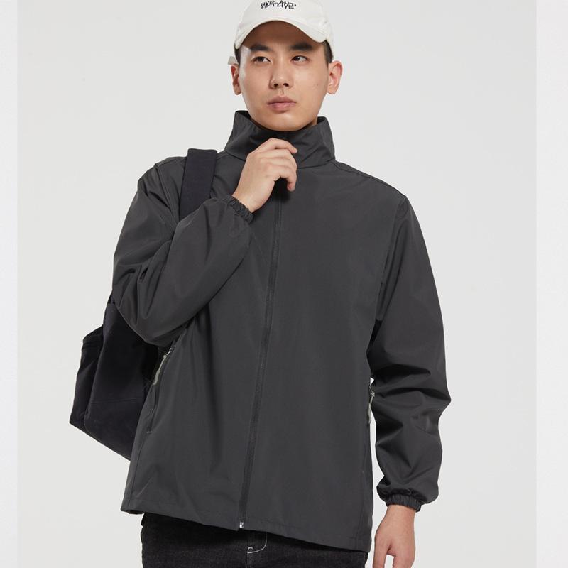 Осенняя ветровка со стойкой: Индивидуальная бейсбольная форма с вышитым логотипом