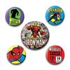 Набор значков Железного Человека (Пакет из 5)