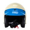 3 Snap-Button    Lens     Up Wind  for   Open Face Motorcycle Helmet