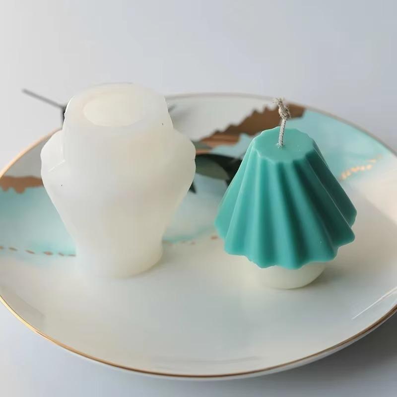 Новая настольная лампа, форма для свечи, силиконовая форма, форма для смолы, форма для гипса для ручной работы, ароматерапия, украшение для свечи, форма для свечи своими руками