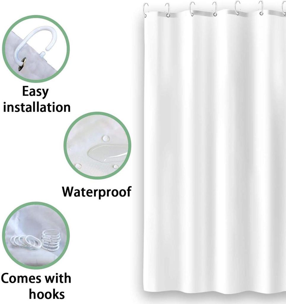 3D Flower Dolphin Bohemian Geometric Print Shower Curtain with Roller Hooks Modern Decorative Elegant Bathroom Curtains 180x180cm