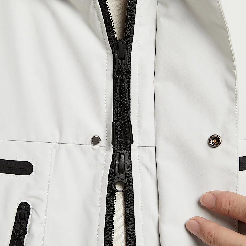 Nike Мужская спортивная куртка Tech Super-Lightweight Storm-FIT Summit White HJ2945-121