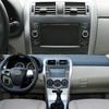 Декоративная полоска на приборную панель автомобиля Левая Правая Для Toyota Для Corolla 2009 2010 2011 2012 2013 Крышка вентиляционного отверстия кондиционера