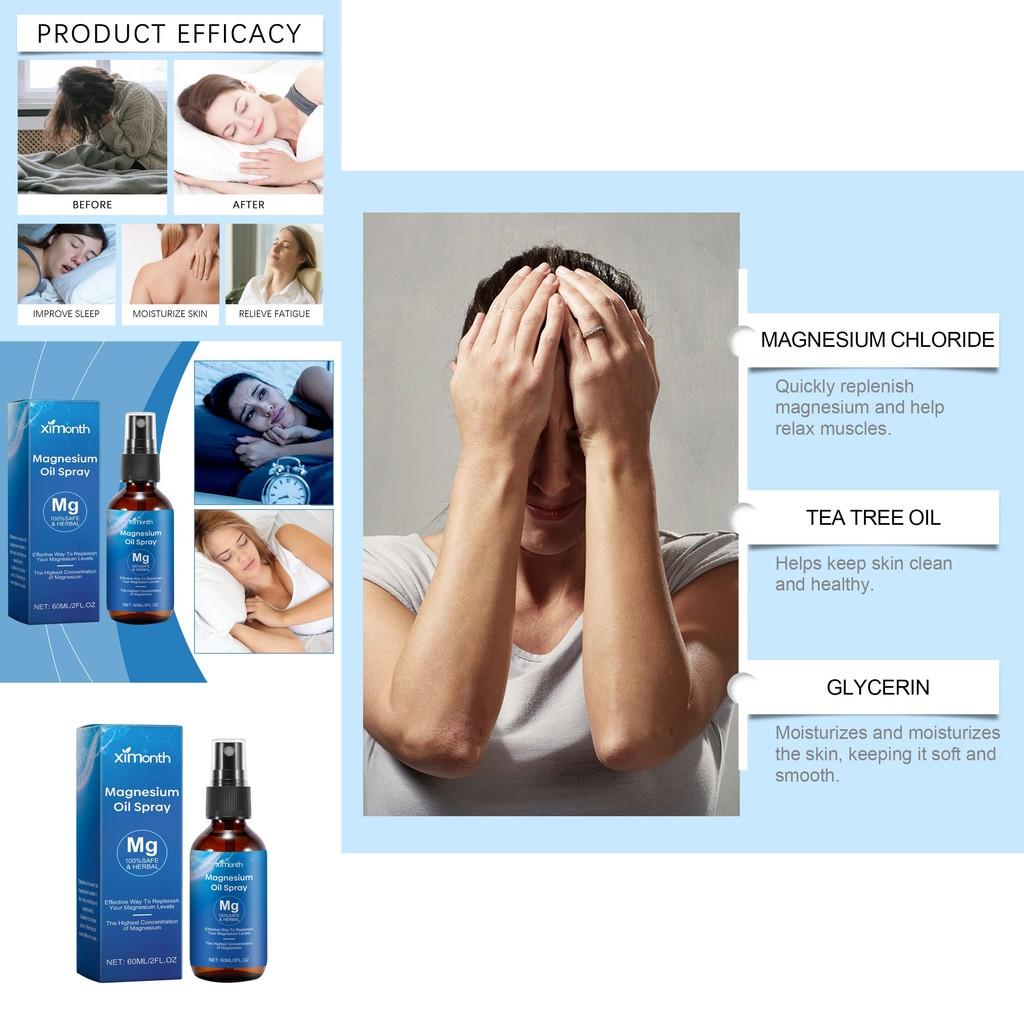 Ximonth Sleep Essential Oil Spray For Enhanced Sleep Quality And Nighttime Comfort 60ml