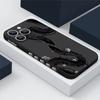 Для iPhone 16 Pro Max 15 14 Plus 13 12 Mini 11 8 7 X XS защитный чехол с рисунком в форме змеи, тонкий противоударный чехол из ТПУ со шнурком