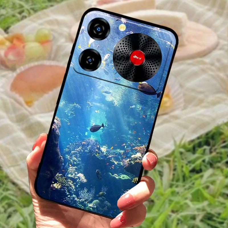 For ZTE Nubia Music Case Shockproof TPU Silicon Black Bumper Cover For ZTE Nubia Music Phone Cases Cute Back Cover Fundas Capa