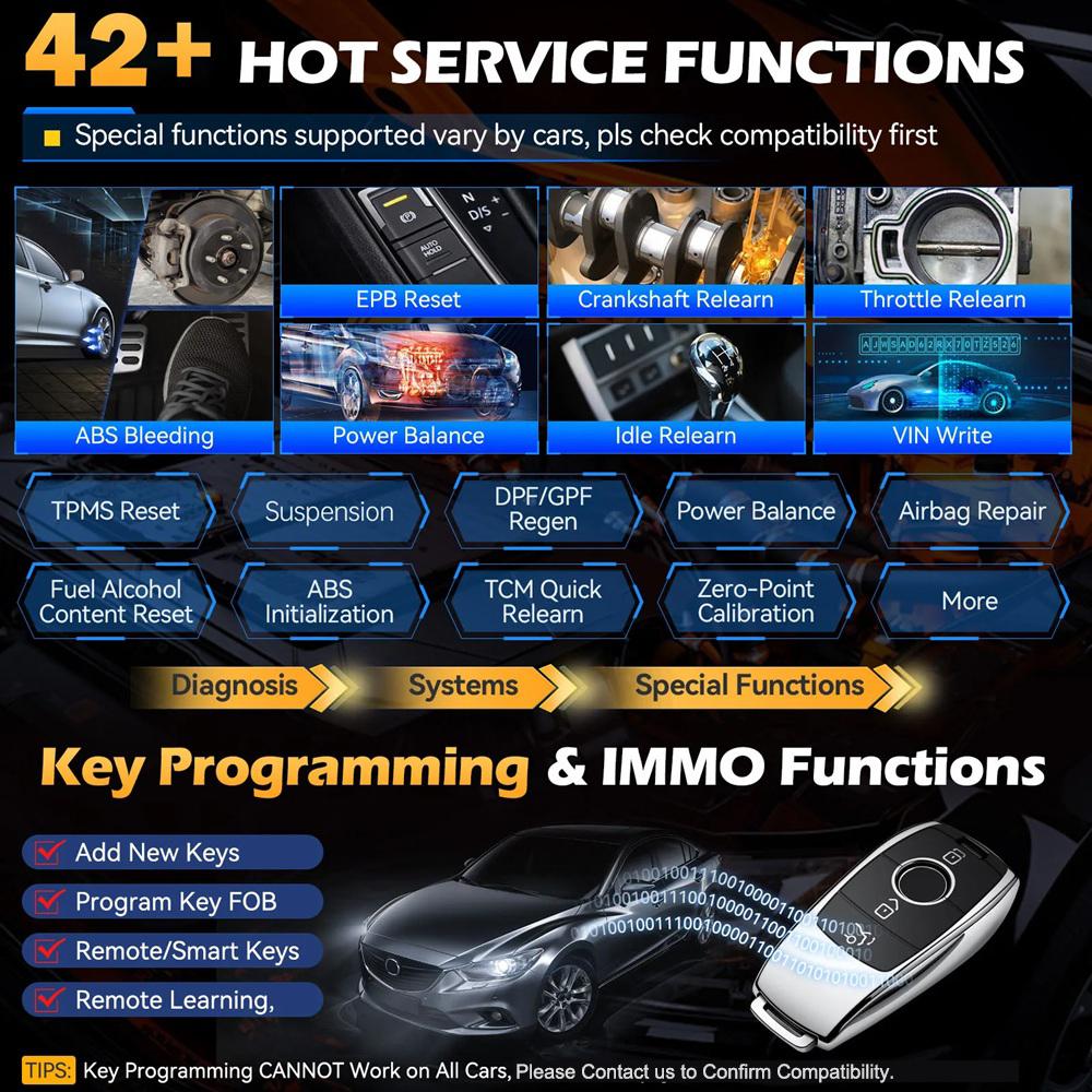 EU Stock XTOOL D8W EU Obd2 Scanner Bidirectional Relearn Oem Level Car Engine Diagnostic Tools Coding Machine Cars ECU Scanner