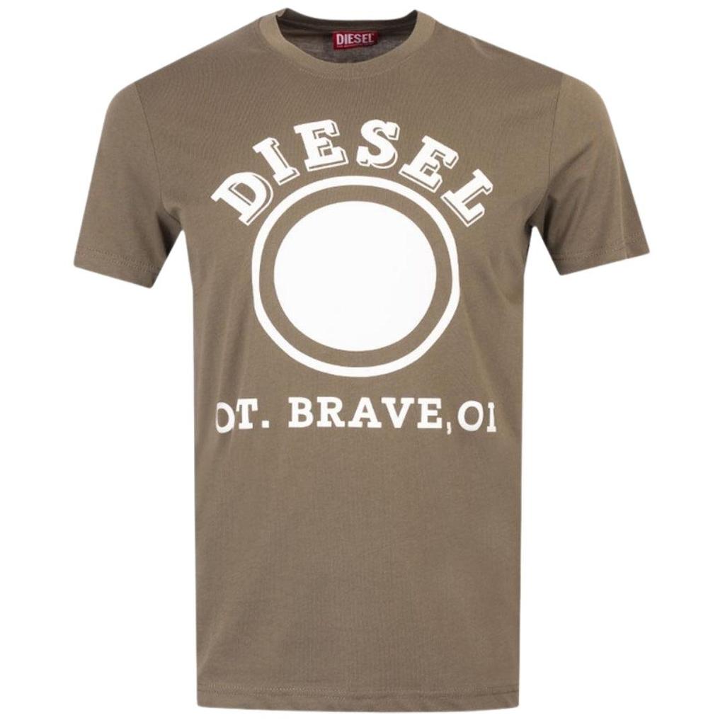 Diesel Mens 1976 Varsity Logo T-Shirt