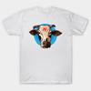 T Shirt Women Cow Hearth Harajuku Print Kawaii Tshirt Summer Short Sleeve Female T-Shirt Top Tee