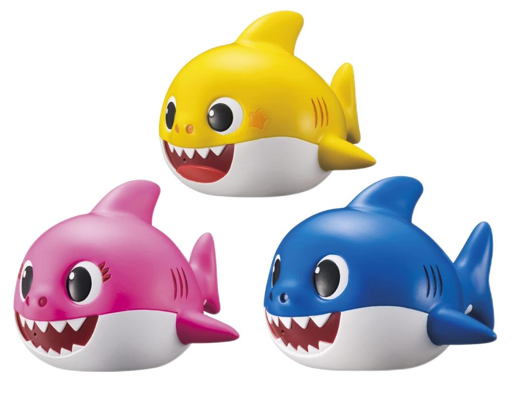 Игрушка для купания BABY SHARK Baby Shark Yellow 4971404319202 Pukapyu!