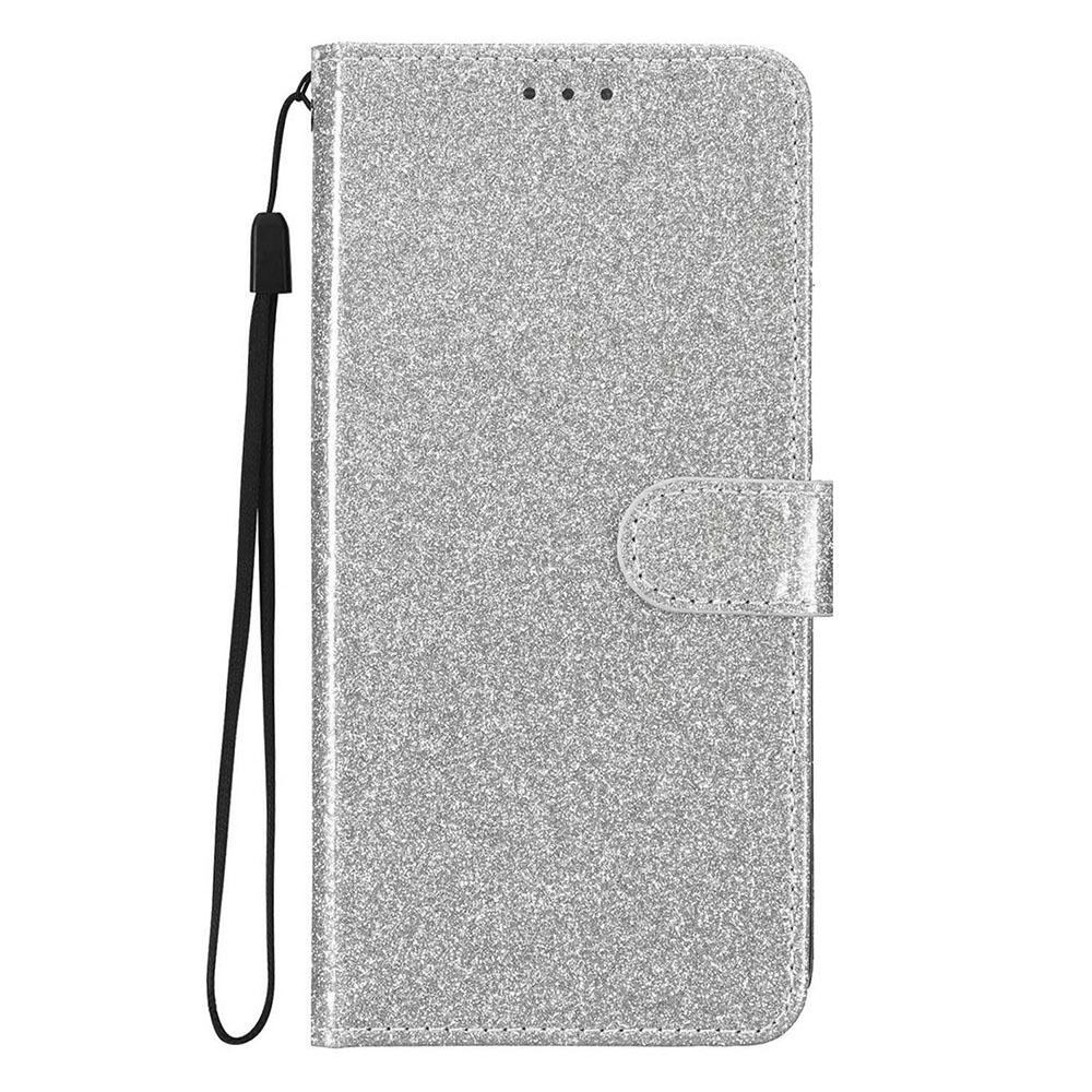 Блестящий кожаный чехол-кошелек для Samsung Galaxy A57 A56 A55 A54 A53 A37 A36 A35 A34 A33 A32 A26 A25 A24 A23