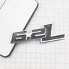 3D Metal 6.2L Logo Car Rear Boot Trunk Emblem Badge