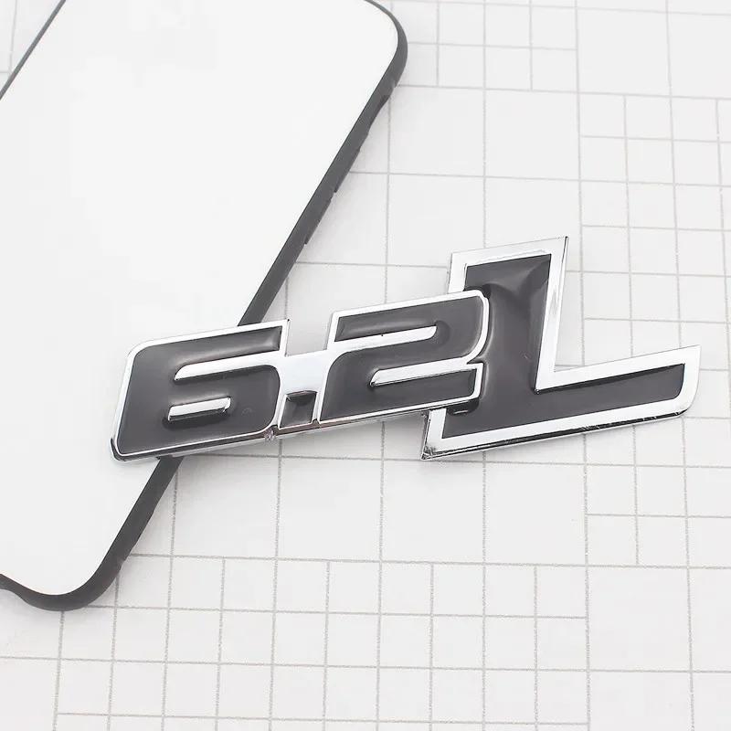 3D Metal 6.2L Logo Car Rear Boot Trunk Emblem Badge