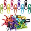 10pcs Durable Multi-Purpose PVC-Coated Steel Clips for Sealing Food Bags, Chips& More,Easy To Clean Kitchen & Dining Accessories