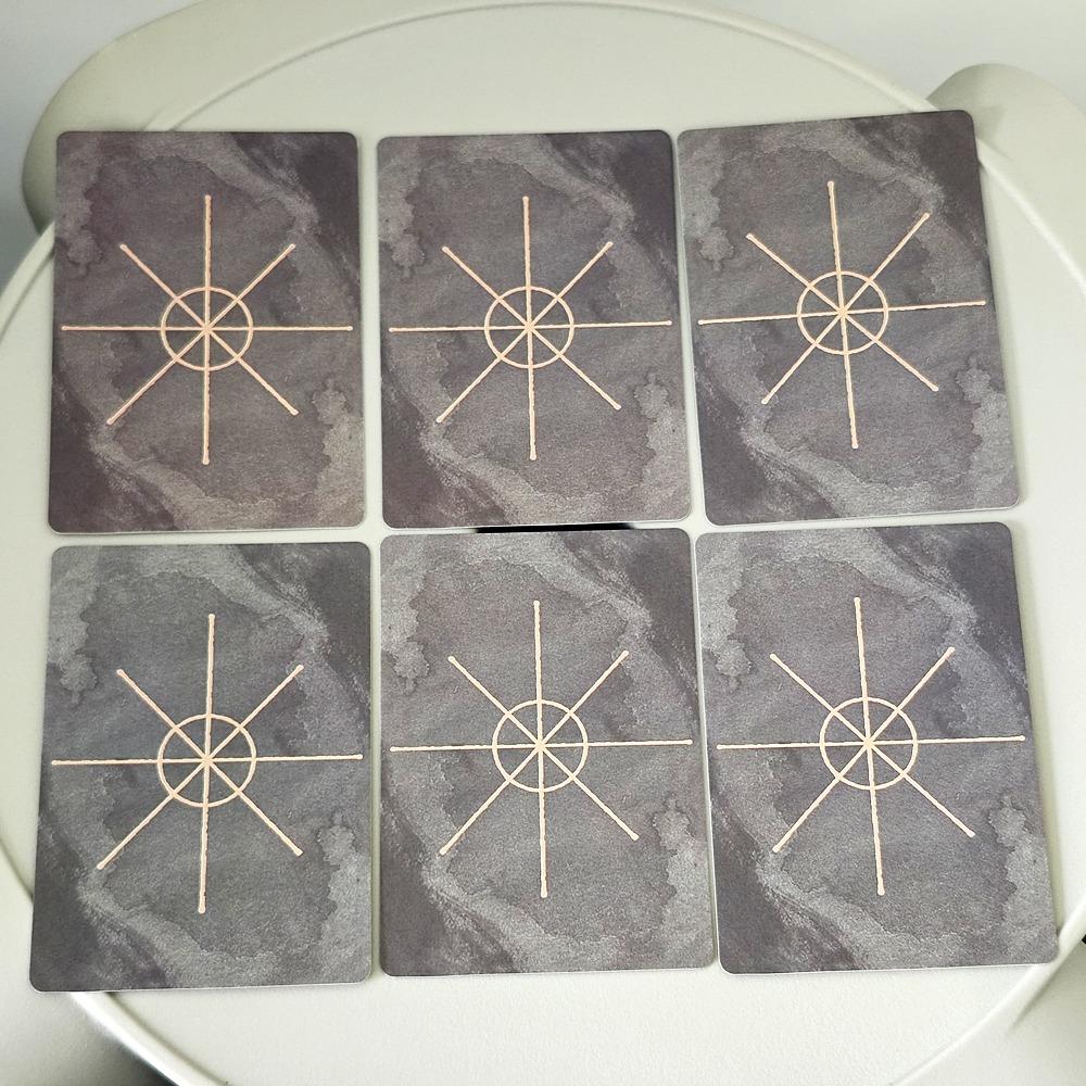 Колесо жизни Астрологические карты 55 шт. Карты Оракула 9*6 см