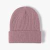Knitted Hat Versatile for Men Women In Autumn Winter Light Plate Jacquard Cold Hat Fashionable Warm Thick Black Knitted Hat