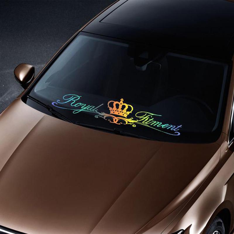 CS40081 # Royal Fitment наклейка на автомобиль виниловая наклейка водонепроницаемое украшение для заднего окна автомобиля наклейки