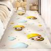 Bedside Carpet Cute Bedroom Stain Resistant Drifting Window Living Room Sofa Room Floor Mat Thickened Home Floor Mat