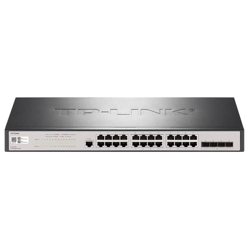 TP-Link 24-Port Gigabit Managed L3 Switch with 4 10G SFP+ Uplinks