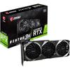 MSI Игровая видеокарта GeForce RTX 3070 LHR 8GB GDDR6 256-Bit HDMI/DP Nvlink Triple Torx Fan 3 Amp Architecture OC (RTX 3070 Ventus 3X 8G OC LHR)