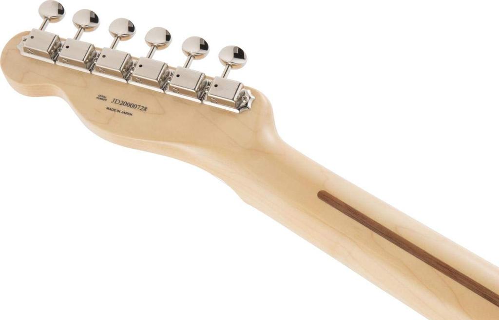 Fender Электрогитара Сделано в Японии Традиционные 50-е Клен Butterscotch Blonde Telecaster®, Накладка грифа,
