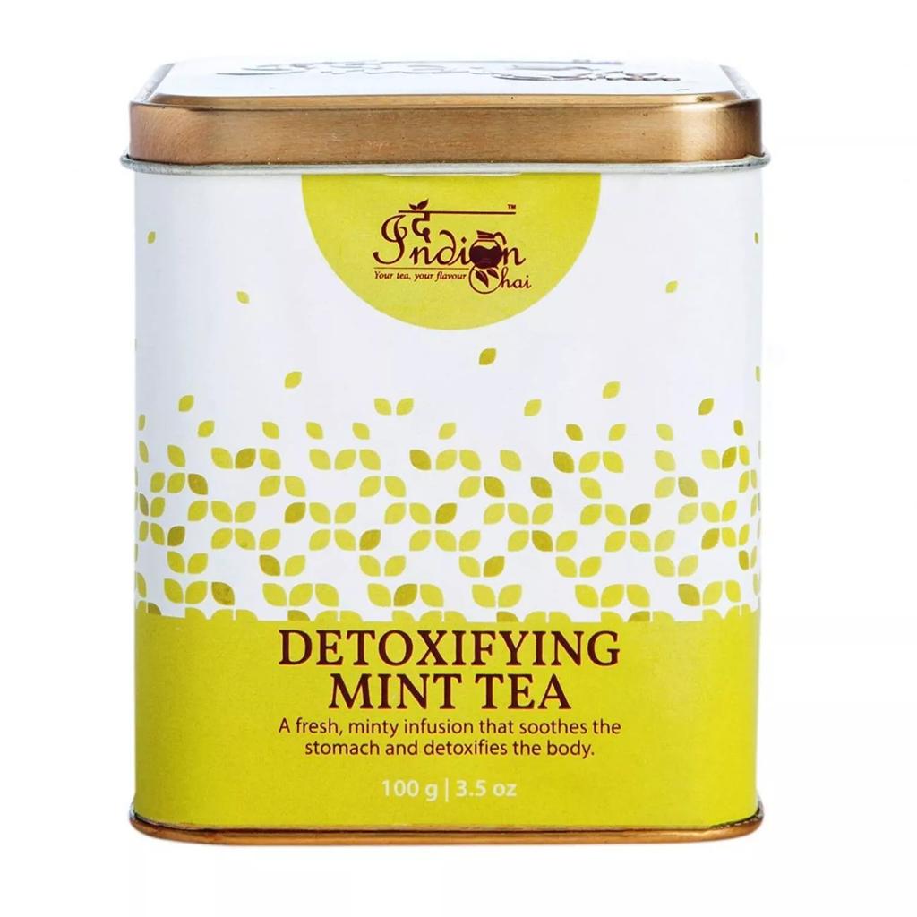 Mint Detox Tea (100 G), Detoxifying Mint Tea Indian Chai