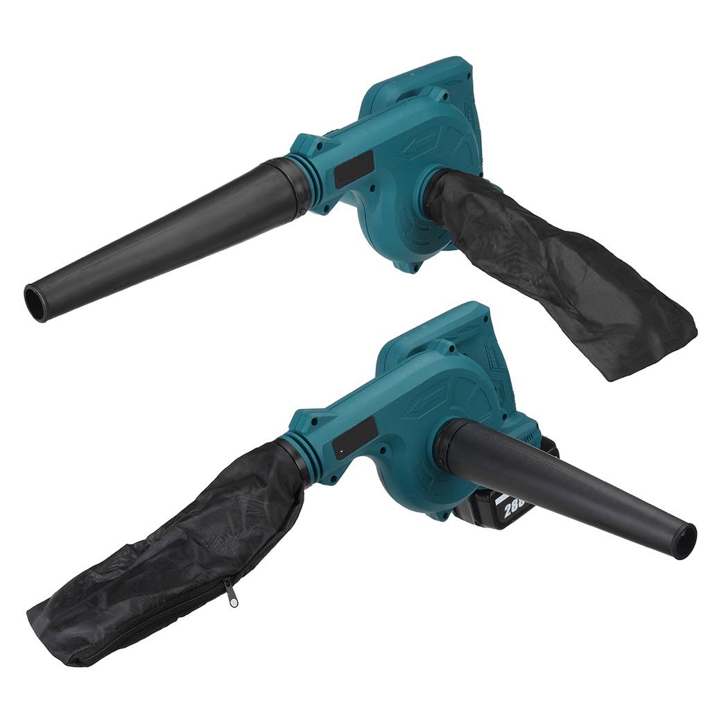 Беспроводной электрический воздуходув и всасывающий ручной компьютерный пылесос для листьев, очиститель, электроинструмент 880 Вт для аккумулятора 15000 мАч 2 в 1