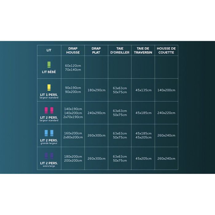 Microfiber Bed Base Cover 180x200 Cm Black, by Soleil d'Ocre