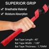2 шт. лента для захвата бейсбольной биты 1,75 мм противоскользящая спортивная лента для рукоятки ракеток для гольфа, тенниса, софтбола, хоккея, бейсбольной биты