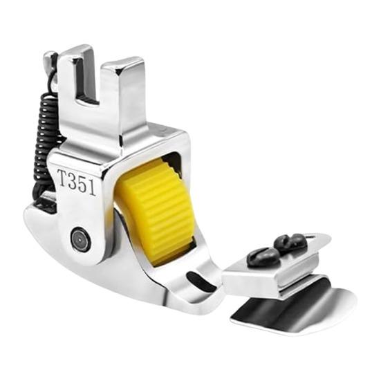 2 шт. универсальная регулируемая роликовая лапка для подгибки нити универсальная многофункциональная направляющая для потайной молнии подгибка нити инструмент для подгибки нити для швейной машины