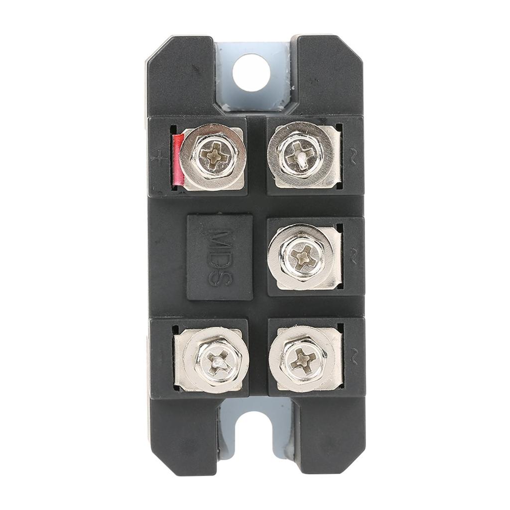 100A 1600V MDS100A 3-фазный диодный мостовой выпрямитель - медный металлический корпус 3.1x1.6x1.2 дюйма для надежного управления питанием