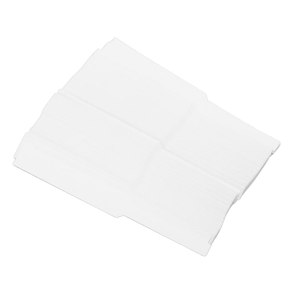 100 листов Тест-полоски для духов Одноразовые Белые Пустые Портативные Полоски из промокательной бумаги для духов для ароматов Ароматерапия