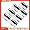 7 шт./компл. хромированная кнопка подъема окна автомобиля, наклейка с блестками, накладка для BMW 5 серии 5GT 2012-2018