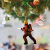 Рождественская елка, украшение пожарного со шнурком, широко используемое автомобильное зеркало заднего вида, подвеска пожарного, подвесное украшение