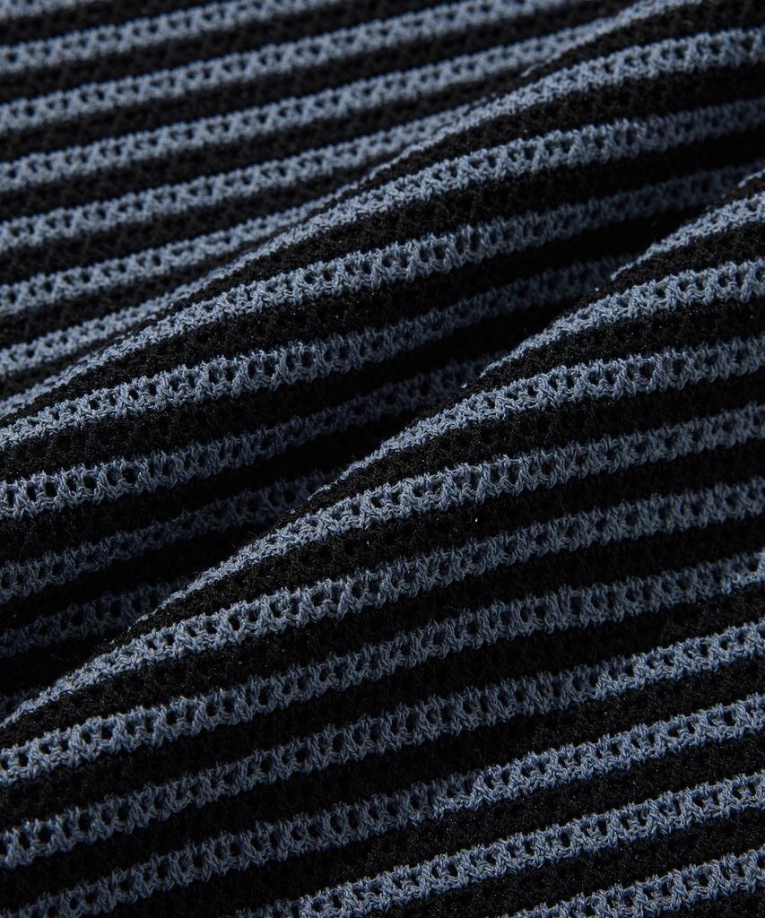 STCO Diems Punched Collar Classic Knit Navy (Classic Fit)_Dktwb20Ctn