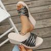 New Summer Women Slippers Big Size Slip on Casual Slippers Wedge Designer Shoes for Women Platform Sandals Slides Women
