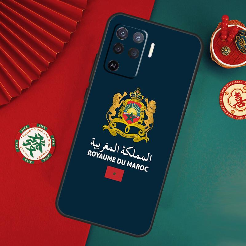 Morocco Flag Passport Case For Oppo A78 A98 A58 A38 A18 A54 A74 A94 A80 A60 A40 A96 A76 A16 A15 A17 A57 A5 A6 Pro