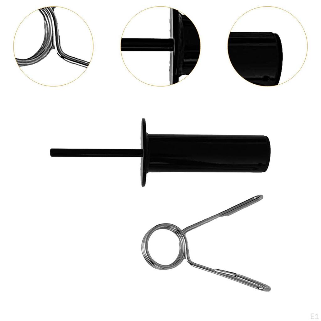 Gym Weight Stack Pin with Spring Clip, Replacement for Strength Training