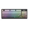 Беспроводная игровая клавиатура Free Wolf M96 с двойным режимом Bluetooth, PBT-колпачками и дисплеем (русская раскладка)
