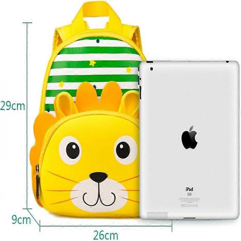 Kids Backpack, Child Nursery Backpack Kid School Bags Boy Girl Kindergarten Cartoon Animals Preschool Backpack 2-6 Years Old