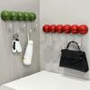 Door Hanger No Marks Suction Cup Hook Removable Multifunctional Wall-Mounted Hook Durable Clothes Storage Rack Kitchen